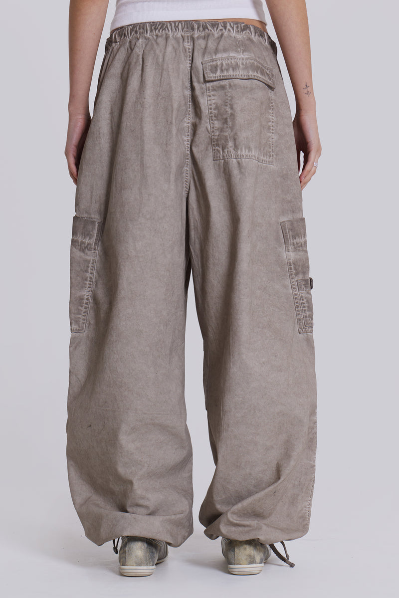 Stone Oil Wash Parachute Pants – view 2