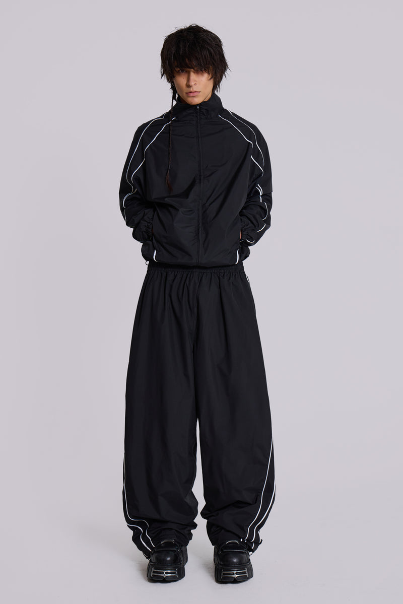 Black Vapor Tracksuit Top – view 4