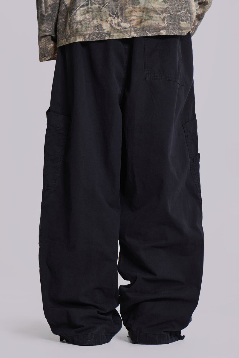 Black Parachute Cargo Pants – view 4