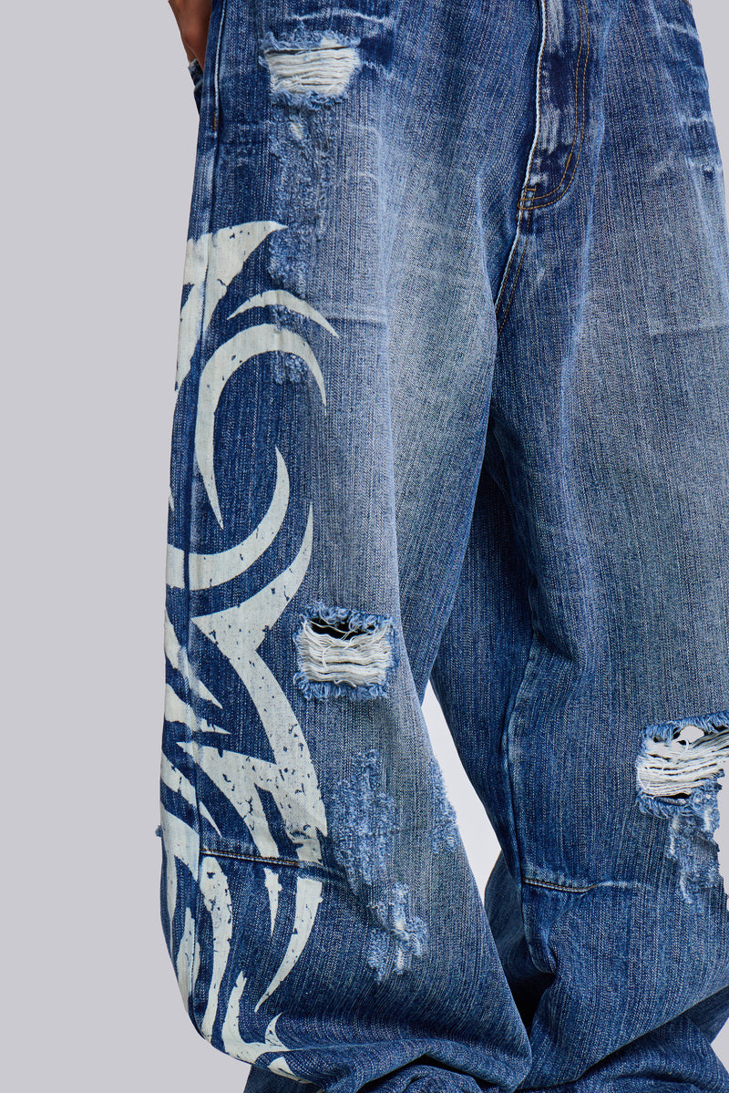 Light Wash Blade XL Colossus Jeans – view 4