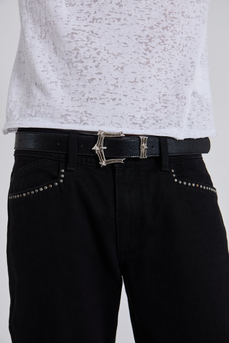 Black Strike Metal Belt – view 2
