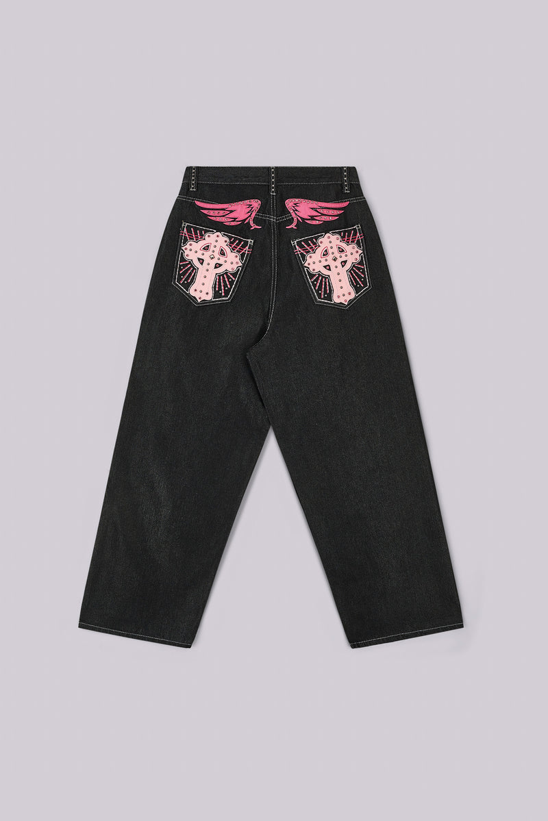 Pink Sapphire XL Colossus Jeans – view 2
